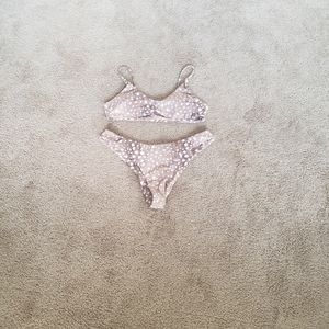 Cheeky ruched back bottoms adjustable strap padded